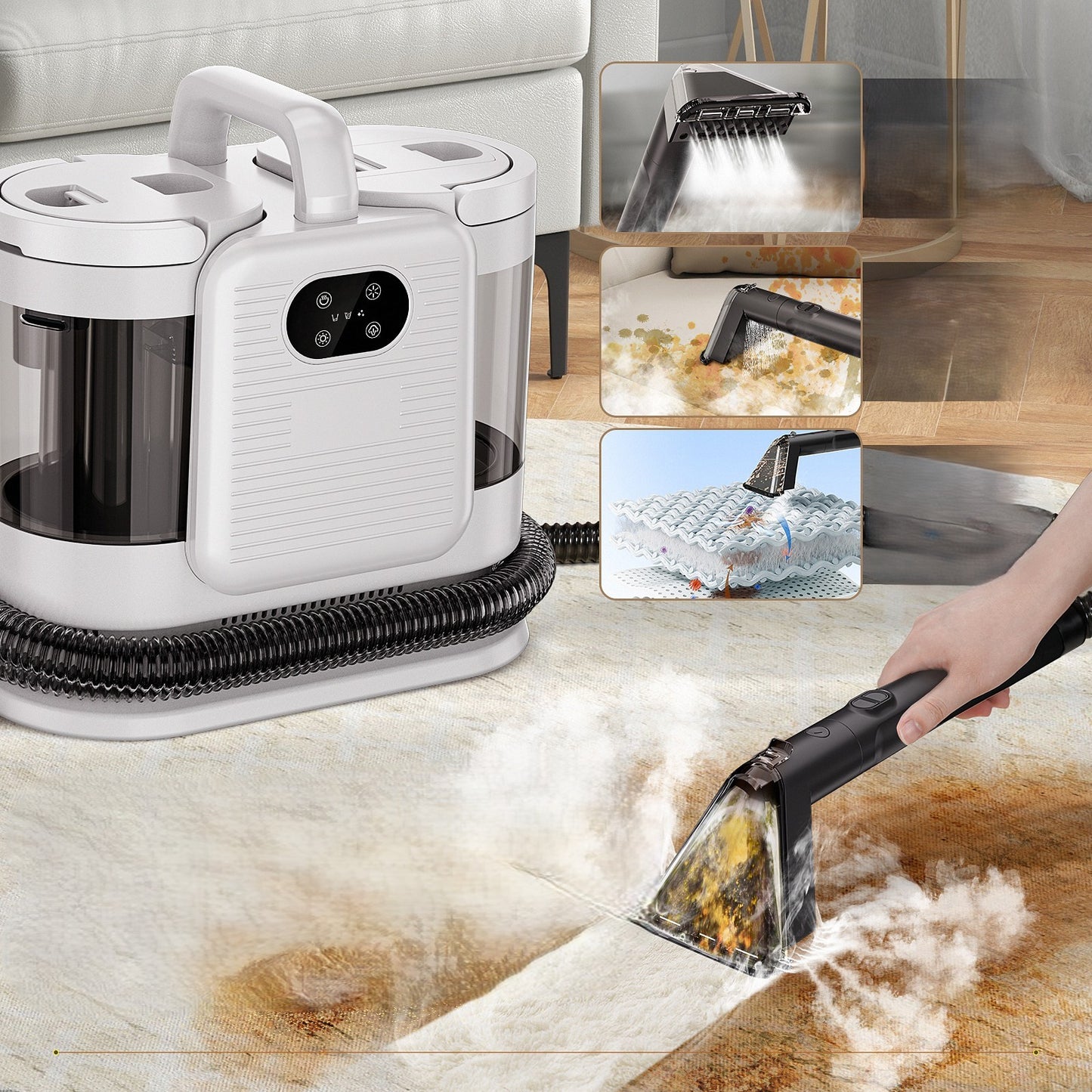 aspirateur nettoyeur vapeur efficace