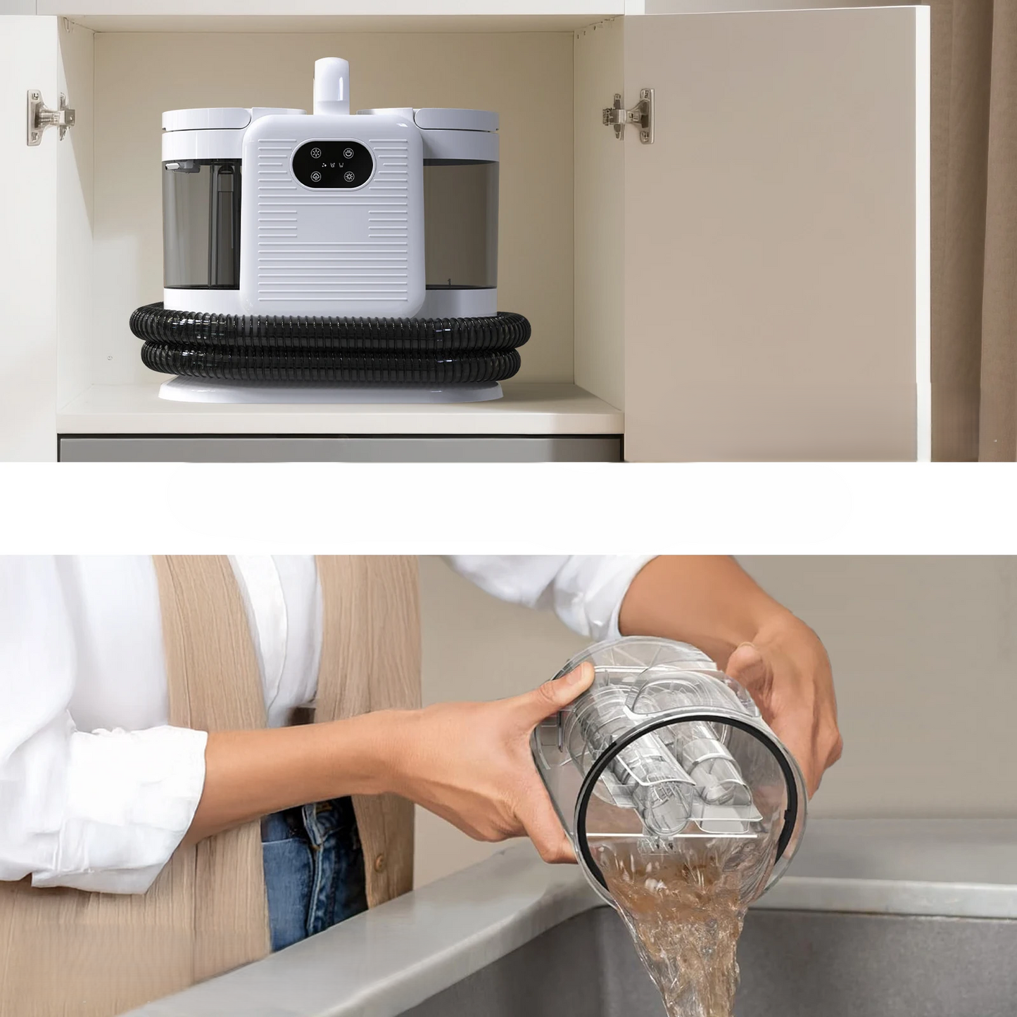 aspirateur nettoyeur vapeur grande reserve eau