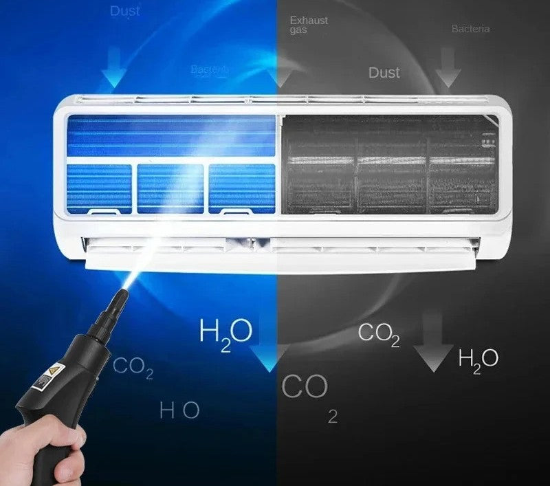 aspirateur nettoyeur vapeur nettoie filtre climatiseur