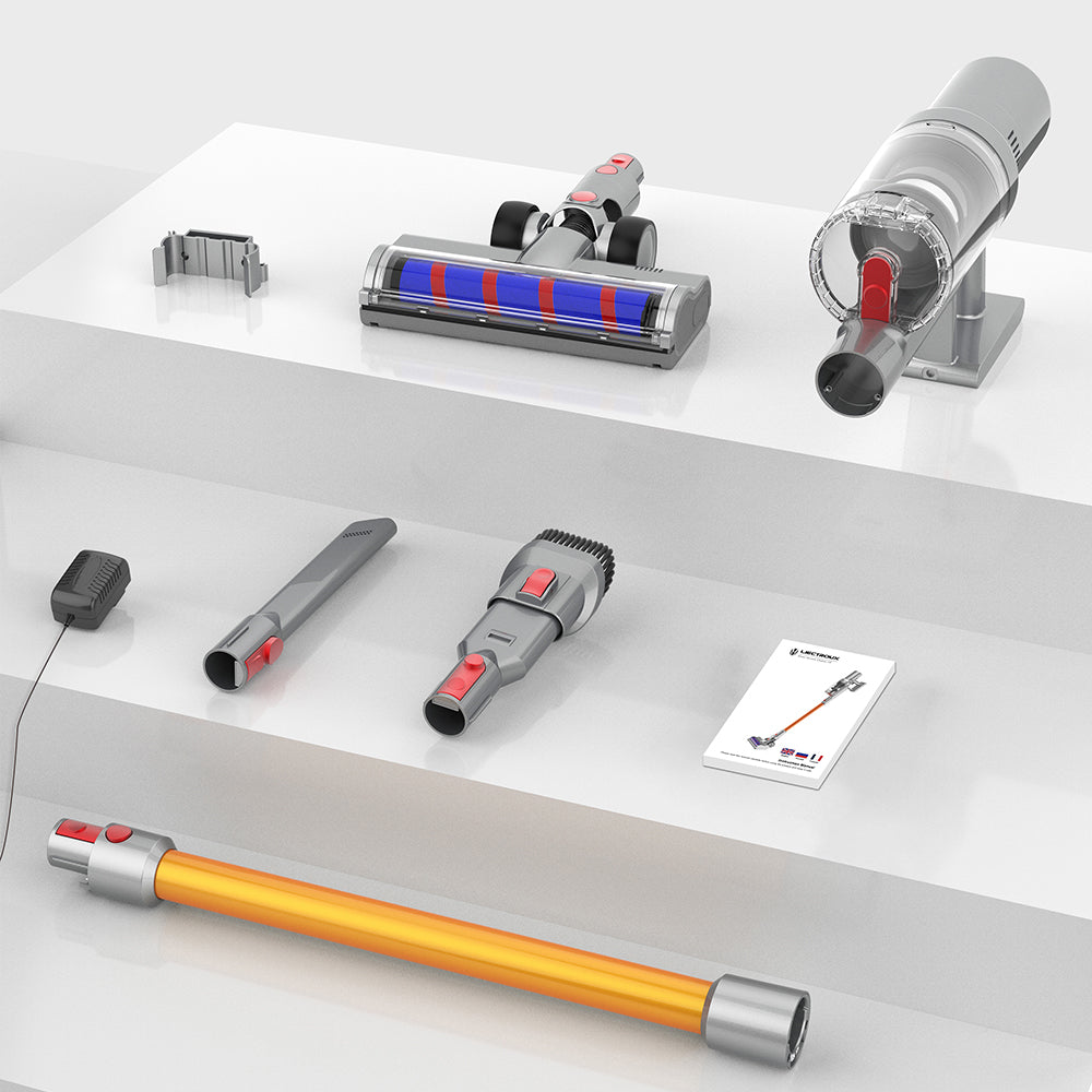 balai aspirateur laveur et accessoirs