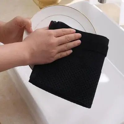 Torchons de cuisine - CottonTowelsSoft™ - Noir - SmartClean Innovation