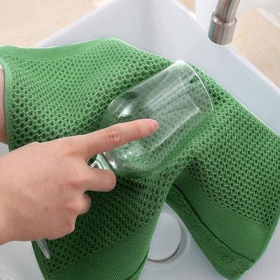 Torchons de cuisine - CottonTowelsSoft™ - Vert - SmartClean Innovation