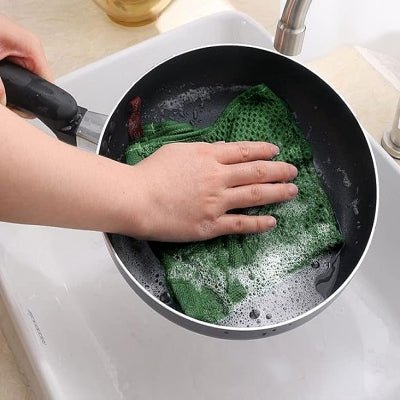 Torchons de cuisine - CottonTowelsSoft™ - Vert - SmartClean Innovation