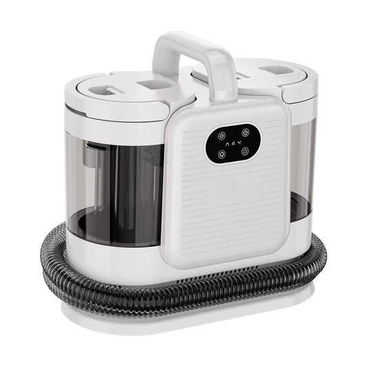aspirateur nettoyeur vapeur blanc