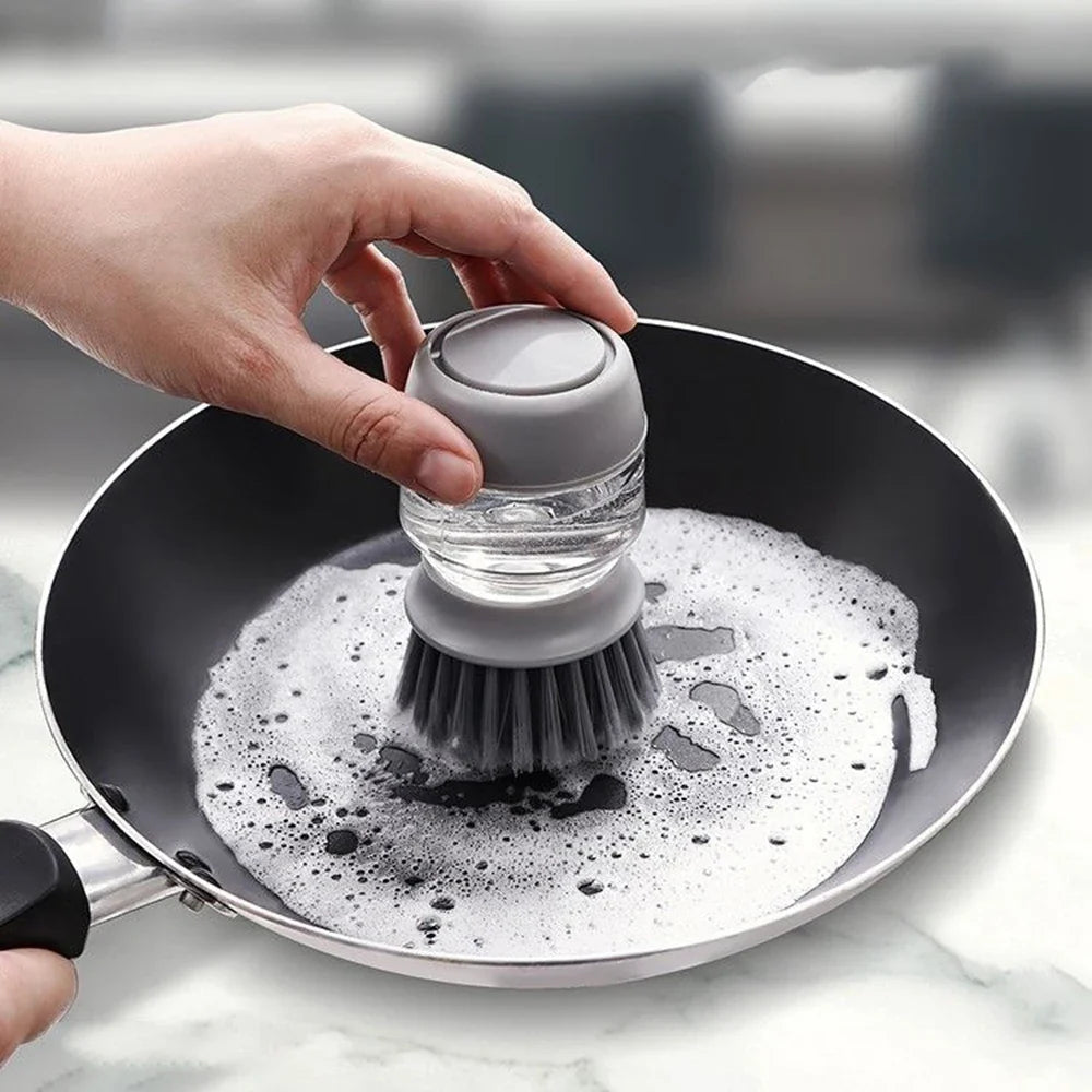 Brosse à vaisselle - DishwashingBrushExtra™ - Gris - SmartClean Innovation