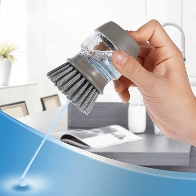 Brosse à vaisselle - DishwashingBrushExtra™ - Gris - SmartClean Innovation