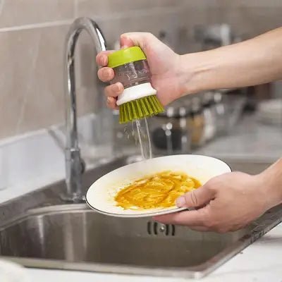 Brosse à vaisselle - DishwashingBrushExtra™ - Vert - SmartClean Innovation