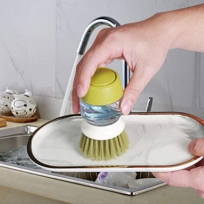 Brosse à vaisselle - DishwashingBrushExtra™ - Vert - SmartClean Innovation