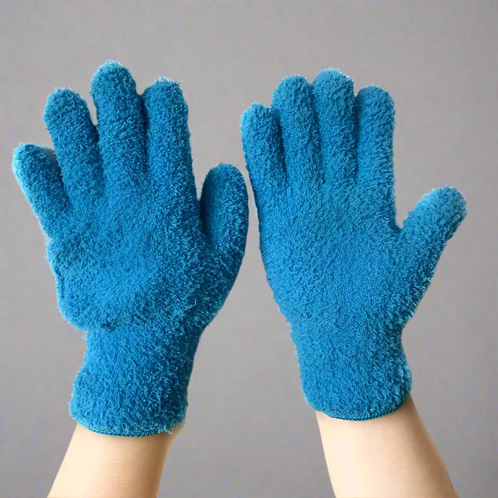 Gant Microfibre - CleaningGloves™ - Bleu - SmartClean Innovation