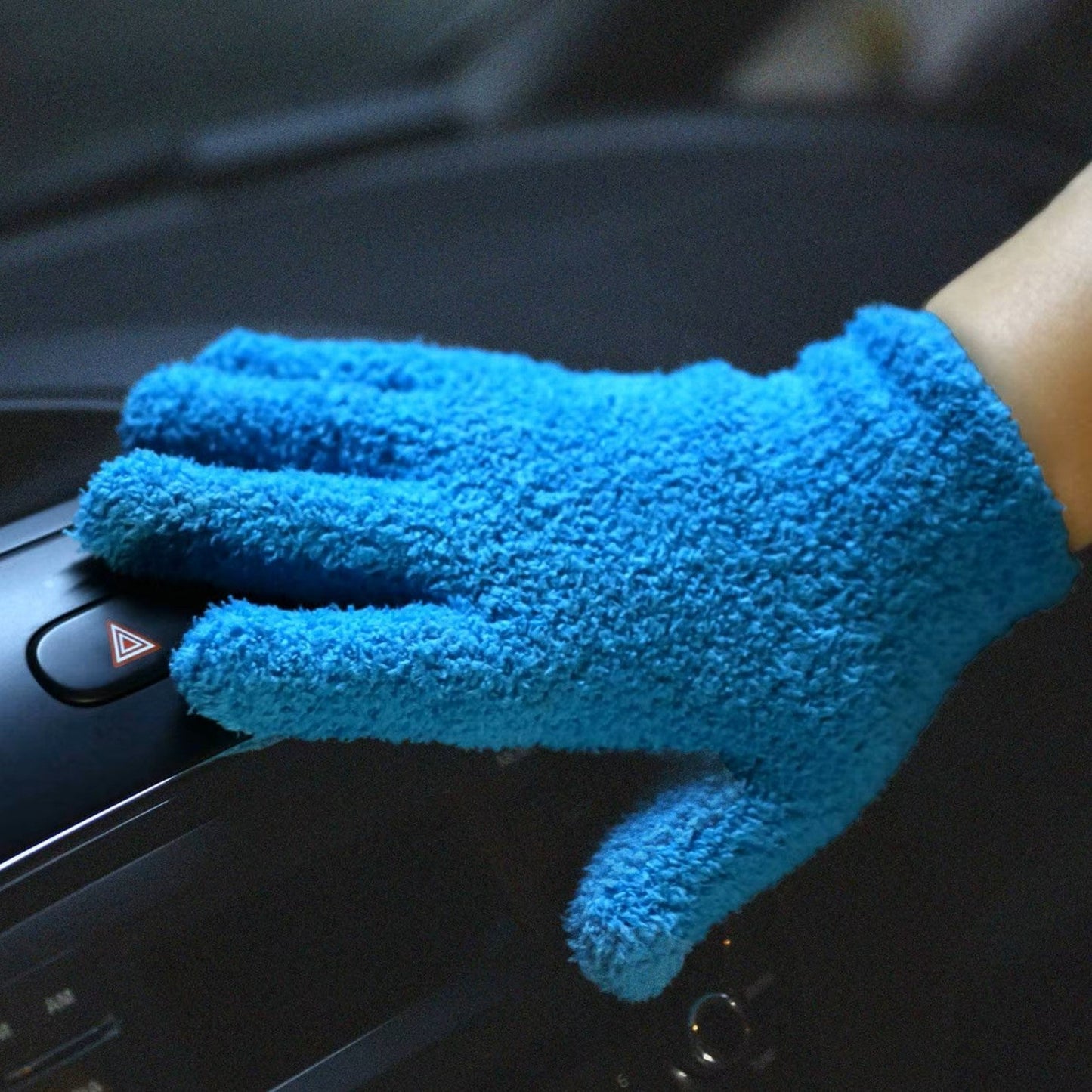 Gant Microfibre - CleaningGloves™ - Bleu - SmartClean Innovation