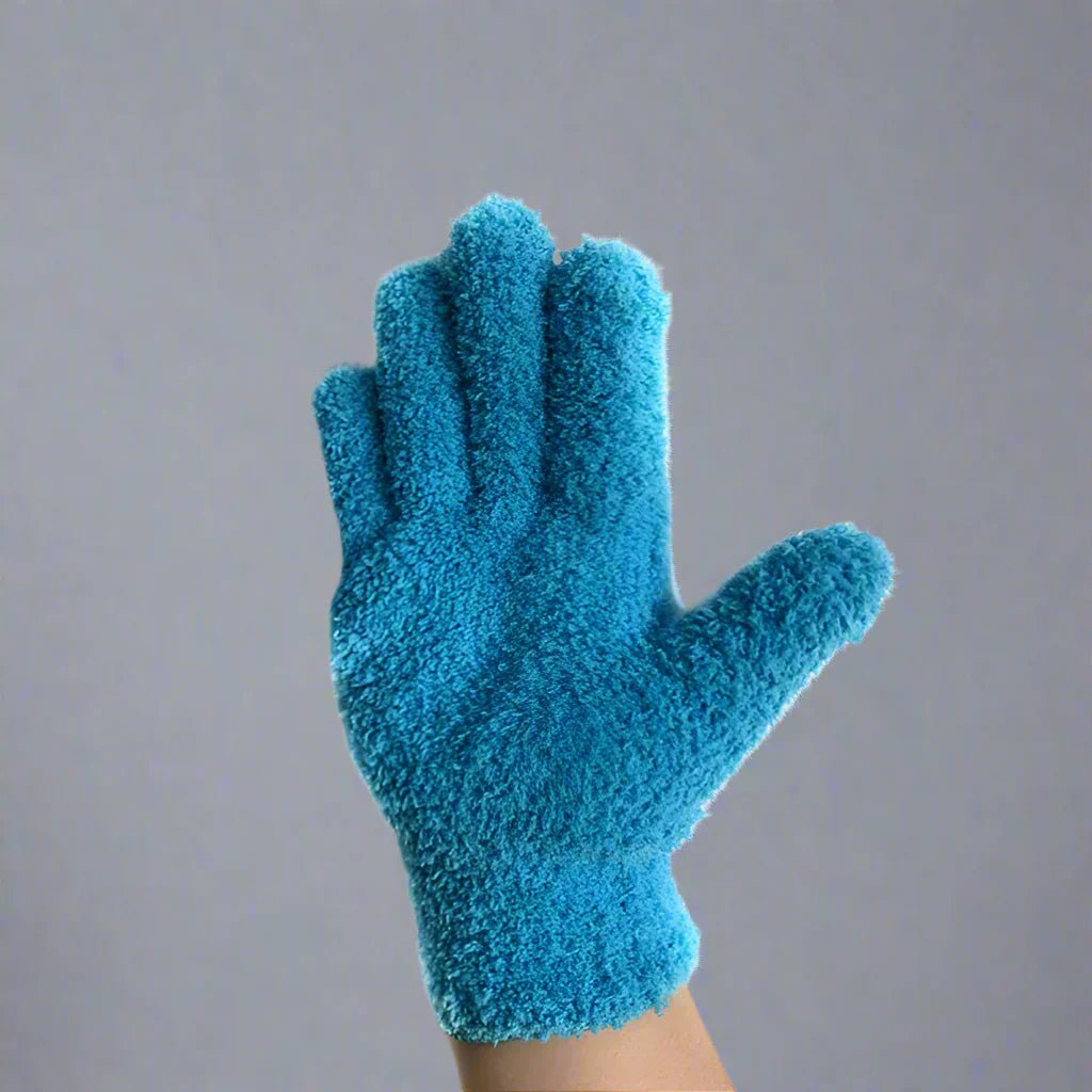 Gant Microfibre - CleaningGloves™ - Bleu - SmartClean Innovation