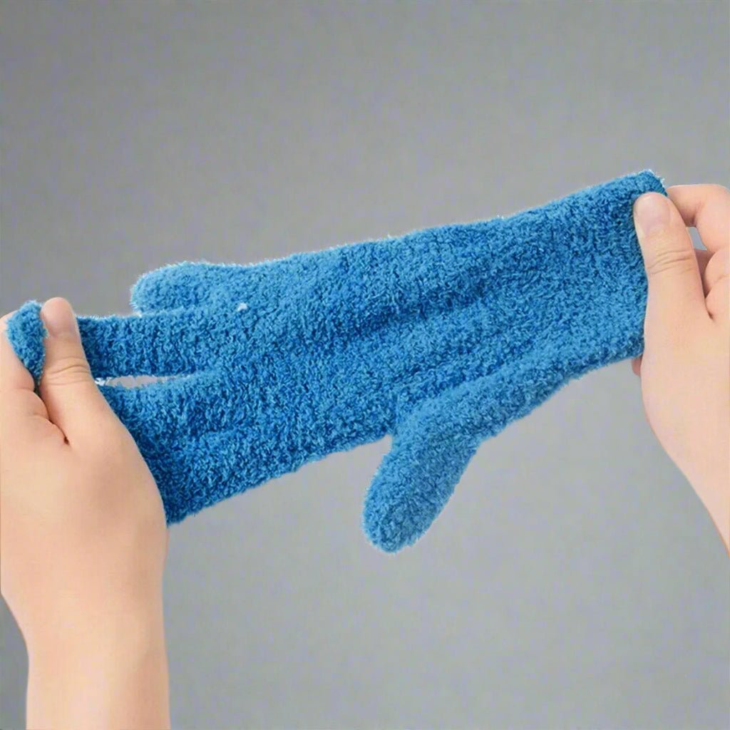 Gant Microfibre - CleaningGloves™ - Bleu - SmartClean Innovation