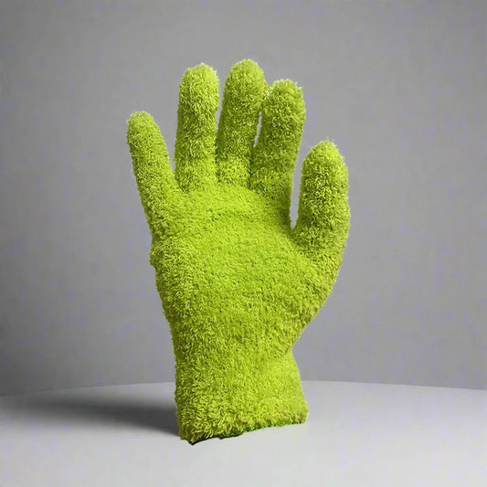 Gant Microfibre - CleaningGloves™ - Vert - SmartClean Innovation