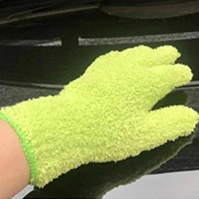 Gant Microfibre - CleaningGloves™ - Vert - SmartClean Innovation