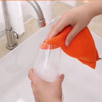 Torchons de cuisine - CottonTowelsSoft™ - Orange - SmartClean Innovation